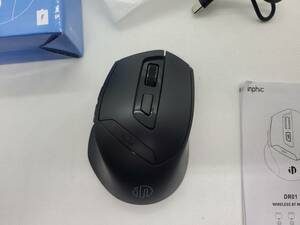  rechargeable Inphic 2.4G wireless mouse quiet sound 3 mode Bluetooth 5.0/4.0+USB multi device connection L gono Miku s mouse unused 