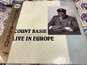 Count Basie★中古レーザーディスク国内盤帯付「カウント・ベイシー～ライブ・イン・パリ」