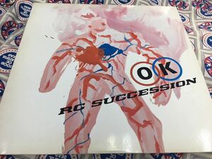 RCサクセション★中古LP国内盤「OK」