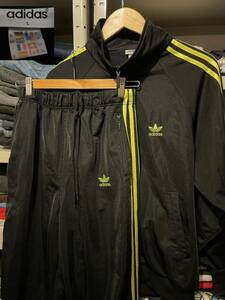 ★希少カラー★80's★adidas★ジャージセットアップ★上下セット★アディダス★トレフォイル★デサント★ヴィンテージ★サイズL★DESCENTE