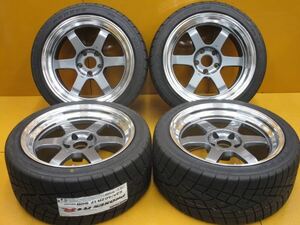 【新品タイヤ 22年製】レイズ ボルクレーシング TE37V 17インチ 9J+20 10J+20 5H114 235/40R17 S2000