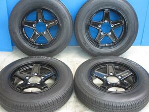 【ホイール未使用 特価品】Weds キーラー タクティクス 16インチ 5.5J+22 5H139.7 175/80R16 ジムニー