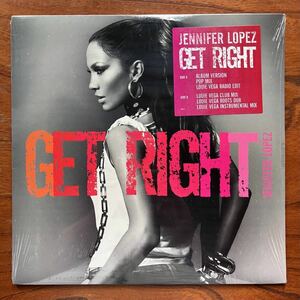 【シールド未開封！USオリジナル盤 R&B SOUL DANCE】JENNIFER LOPEZ『GET RIGHT』ジェニファー・ロペス/TONI BRAXTON/ALICIA KEYS/CARDI B