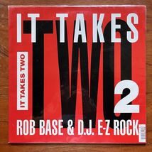 【独オリジナル盤 RAP HIP-HOP ミドルスクール 特大クラシック！】ROB BASE & D.J. E-Z ROCK『IT TAKES TWO 2』LYN COLLINS「THINK」大ネタ_画像1