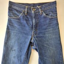 【レア】70s リーバイス VINTAGE Levi's 646？ ベルボトムジーンズ 42TALON パンツ 表記無し 青 ブルー ビンテージ_画像3