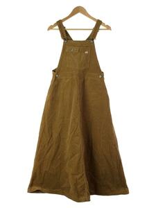 CHUMS*All Over The Corduroy Ovrall Skirt/L/ Brown /CH18-1182