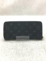 LOUIS VUITTON◆ジッピー・ウォレット・ヴェルティカル_モノグラム・エクリプス_BLK/PVC/BLK/メンズ_画像2