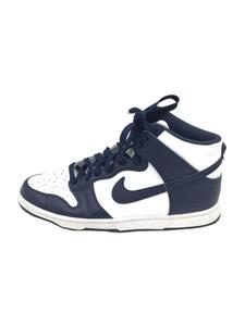 NIKE◆DUNK HI RETRO_ダンク ハイ レトロ/28cm/ネイビー