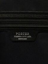 PORTER◆アベニュー（L）/ブリーフケース/レザー/BLK/024-04330_画像5