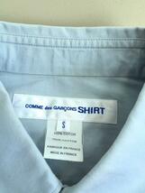 COMME des GARCONS SHIRT◆20SS/Karl Benjamin/カラーブロックパッチワーク/長袖シャツ/S/コットン/BLU/S28028_画像3