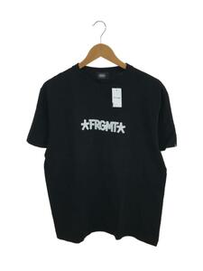 FRAGMENT DESIGN◆Eric Haze Tee(Haze別注ロゴTシャツ)/L/コットン/BLK