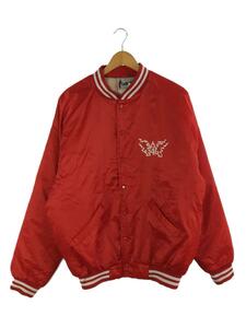 Cardinal Activewear◆スタジャン/ブルゾン/L/ナイロン/RED/AFW17-JK002