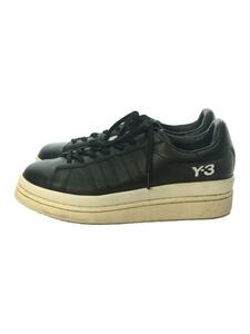 Y-3◆ローカットスニーカー/27cm/BLK/レザー/FX1752