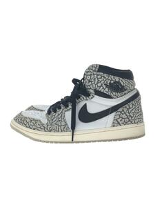 NIKE◆AIR JORDAN 1 RETRO HIGH OG WHITE CEMENT/27.5cm/DZ5485-052