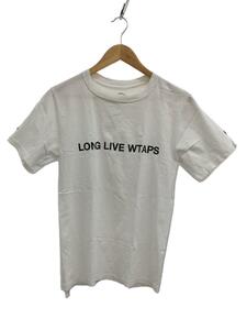 WTAPS◆Tシャツ/1/コットン/WHT