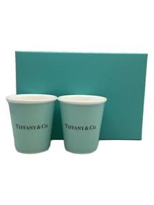 TIFFANY&Co.◆エブリデイ オブジェクト/コーヒーカップ/ファインボーンチャイナ/グラス/2点セット/BLU/11285