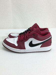 NIKE◆AIR JORDAN 1 LOW/エアジョーダン 1 ロー/レッド/553558-604/26cm/RED