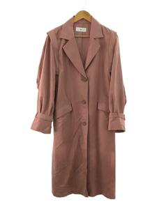 SLY◆23ss/2WAY TRENCH コート/1/ポリエステル/PNK/無地/030GS30-0710