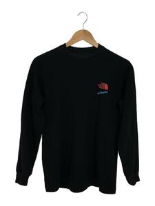 THE NORTH FACE◆L/S Extreme Tee/長袖Tシャツ/S/コットン/BLK/プリント/NT32032