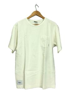 WTAPS◆Tシャツ/-/コットン/WHT/201ATDT-CSM02