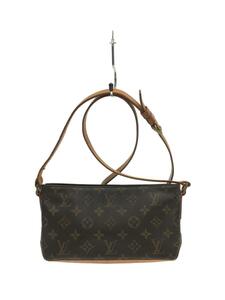 LOUIS VUITTON◆トロター_モノグラム_BRW/PVC/BRW