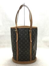 LOUIS VUITTON◆バケツ_モノグラム_BRW/PVC/BRW_画像1