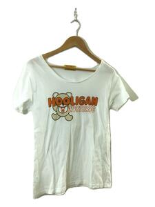 HYSTERIC GLAMOUR◆半袖カットソー/FREE/コットン/ホワイト01232CT02