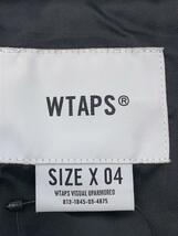 WTAPS◆ジャケット/4/ポリエステル/BLK/212TQDT-JKM03_画像3