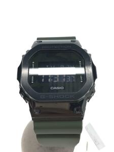 CASIO◆クォーツ腕時計・G-SHOCK/デジタル/ラバー/BLK/KHK