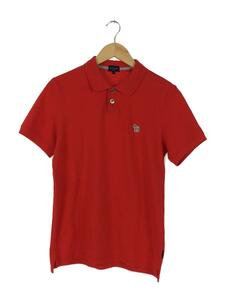 Paul Smith* polo-shirt /S/ cotton /RED/ plain 