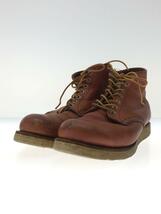 RED WING◆レースアップブーツ・6インチクラシックプレーントゥ/US9.5/RED/レザー_画像2