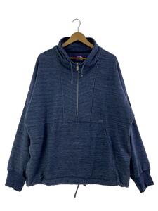 THE NORTH FACE PURPLE LABEL◆Half-zip Sweat Anorak/パーカー/L/コットン/NVY/無地/NT6306N