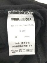 WIND AND SEA◆VISION STREET WEAR/Tシャツ/S/コットン/BLK/WDS-C-VISN-23-Q4-CS-05_画像4