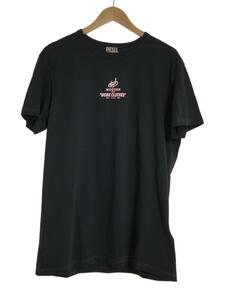 DIESEL◆MODERN WORK CLOTHES/T-DIEGOR-D2/Tシャツ/XXL/コットン/BLK/無地/OPITA