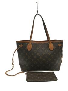 LOUIS VUITTON◆2)ネヴァーフルPM_モノグラム・キャンバス_BRW_アプリコ