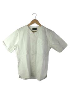 X-LARGE◆半袖シャツ/S/コットン/WHT/無地/01201302/BASEBALL SHIRT/20SS