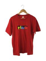 Supreme◆19AW/LIFE TEE/Tシャツ/L/コットン/RED/プリント_画像1