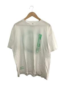 WIND AND SEA◆Tシャツ/-/コットン/WHT/22QS-WAMTC-004/使用感アリ