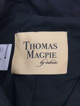 THOMAS MAGPIE◆sleeveless trench coat/38/コットン/BLK/2223201_画像3