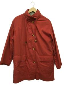 Aquascutum◆ライナー付オーバージャケット/コート/9/ポリエステル/RED