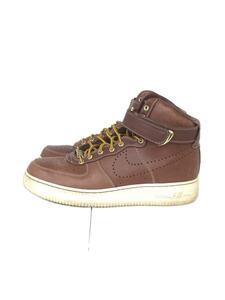 NIKE◆AIR FORCE 1 HIGH PREMIUM LE/エアフォースハイプレミアム/ボルドー/386161-600