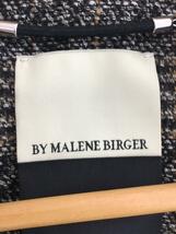 BY MALENE BIRGER◆ジャケット/34/コットン/ブラウン/チェック_画像3