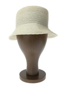 KIJIMA TAKAYUKI*RAFFIA BRAID BUCKET HAT/ tag attaching / bucket hat / rayon /W-231337