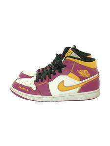 NIKE◆AIR JORDAN 1 MID DOD_エアジョーダン 1 ミッド DOD/29cm/PUP/レザー