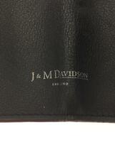 J&M DAVIDSON◆Drawer別注/スタッズクラッチバッグ/レザー/NVY_画像5