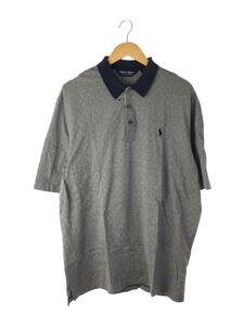 POLO GOLF◆ポロシャツ/XL/コットン/NVY/総柄