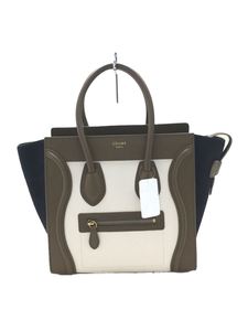 CELINE* Celine / micro luggage / handbag [ buying up ]/-/WHT/ plain 