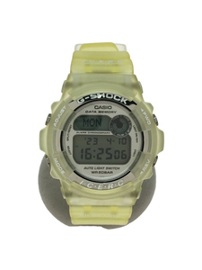 CASIO◆腕時計/デジタル/素材シリコン/カラーイエロー/DW-9200K-7T