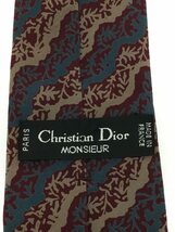 Christian Dior MONSIEUR◆ネクタイ/シルク/マルチカラー/ストライプ/メンズ/Christian Dior MONSIEUR/_画像3