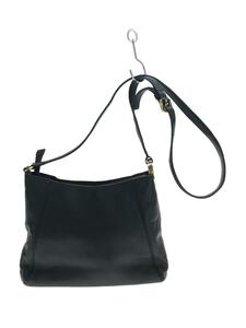 MICHAEL KORS◆ショルダーバッグ/レザー/BLK